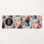 Anpassen des Monogram-Fotos Yogamatte (Vorderseite (Horizontal))