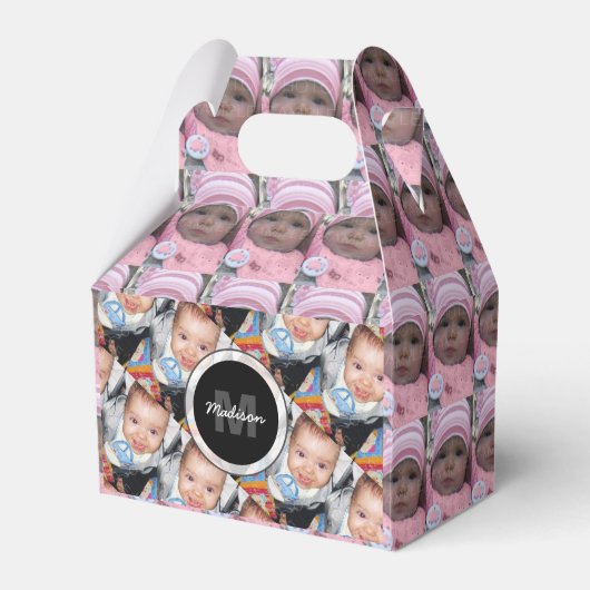 Anpassen des Monogramms für das benutzerdefinierte Geschenkschachtel (Vorderseite)