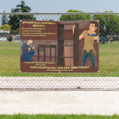 Anpassen des Montagedienstes für Möbelgeräte Banner (InSitu)