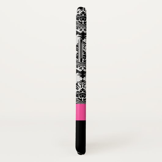 Anpassen des Musters für die schwarz-rosa Damaskus Case-Mate iPhone Hülle (Hinten/Rechts)