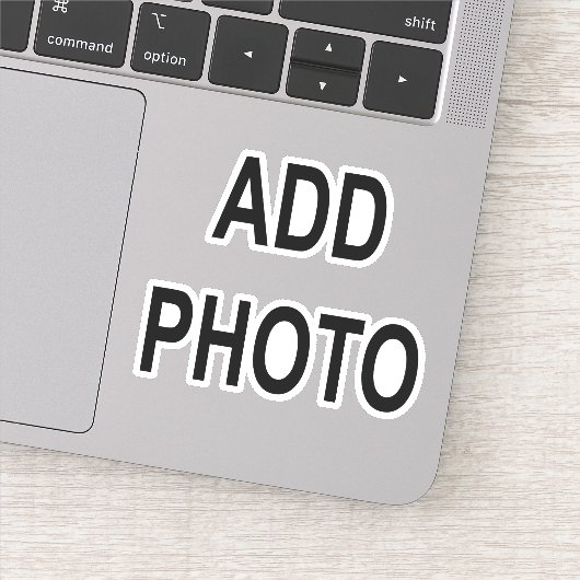 Anpassen des Name-Fotos oder eines Artworks Aufkleber (Detail)