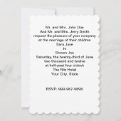 Anpassen des Name-Fotos oder eines Artworks Einladung (Rückseite)