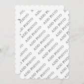 Anpassen des Name-Fotos oder eines Artworks Einladung (Vorne/Hinten)