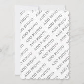 Anpassen des Name-Fotos oder eines Artworks Einladung (Vorderseite)