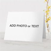 Anpassen des Name-Fotos oder eines Artworks Karte (Gelbe Blume)