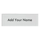 Anpassen des Name-Fotos oder eines Artworks Namenschild (Vorderseite)