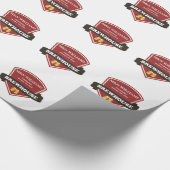 Anpassen des Namens-Brewhouse-Logos Geschenkpapier (Ecke)