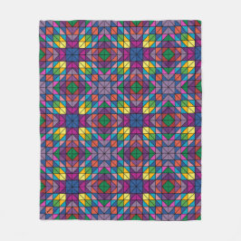 Anpassen des Namens Quilt-Musterfensters Fleecedecke