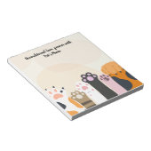 Anpassen des Notepad Ihres Begleiters Notizblock (angewinkelt)