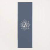 Anpassen des Om Yoga Studio Logos Yogamatte (Rückseite)