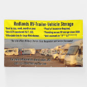 Anpassen des RV-Anhängerspeicherlots Banner (Horizontal)