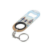 Anpassen des Schlüsselanhänger-Foto-Flaschenöffner Mini Flaschenöffner (Rückseite Schrägansicht)