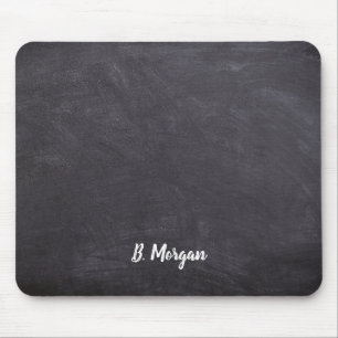 Anpassen des schwarzen Tisches mit dem weißen Chal Mousepad