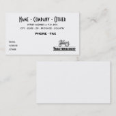 Anpassen des Sonnenaufgangs Visitenkarte (Vorne/Hinten)