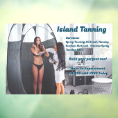 Anpassen des Spritzgießkabinengeschäfts 2 Fensteraufkleber (Blatt 3)