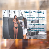 Anpassen des Spritzgießkabinengeschäfts 2 Fensteraufkleber (Blatt 2)