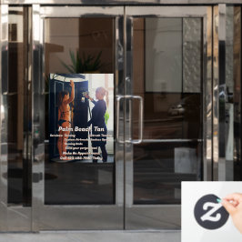 Anpassen des Spritzgießkabinengeschäfts 4 Fensteraufkleber