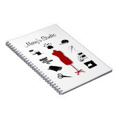 Anpassen des Textgeräts Notizblock (Rechte Seite)