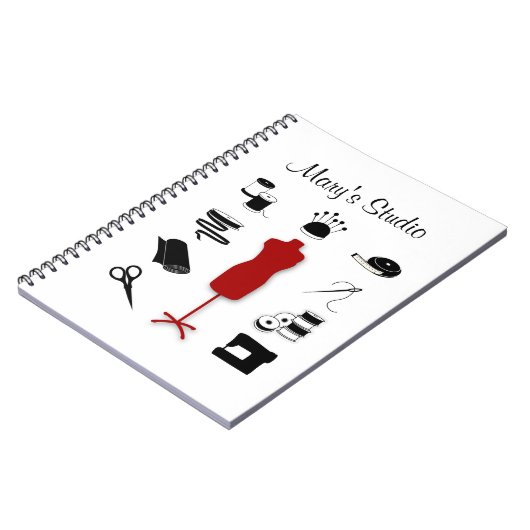 Anpassen des Textgeräts Notizblock (Linke Seite)