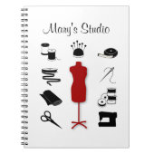 Anpassen des Textgeräts Notizblock (Vorderseite)