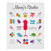 Anpassen des Textposters Poster (Vorderseite)