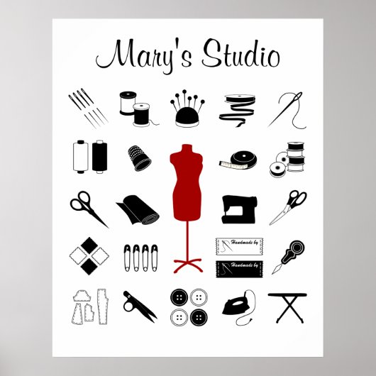 Anpassen des Textposters Poster (Vorne)