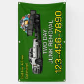 Anpassen des Umzugszauns für Unternehmen Banner (Vertikal)