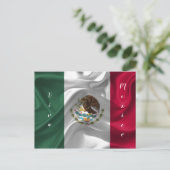 Anpassen des Viva Mexico Flag Postkarte (Stehend Vorderseite)
