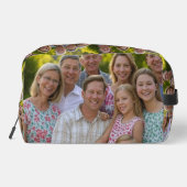 Anpassen des Wiedersehen-Fotos der Familie hinzufü Waschbeutel (Rückseite)