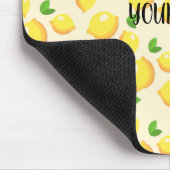 Anpassen des Zitronenmusters Mousepad (Ecke)