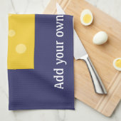 Anpassen dieser Big-Cheese-Grafik Geschirrtuch (Viertel Falte)