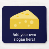 Anpassen dieser Big-Cheese-Grafik Mousepad (Vorne)