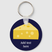 Anpassen dieser Big-Cheese-Grafik Schlüsselanhänger (Vorderseite)