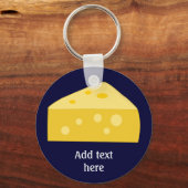Anpassen dieser Big-Cheese-Grafik Schlüsselanhänger (Vorderseite)