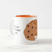 Anpassen dieser Cookies-Grafik Zweifarbige Tasse (Vorderseite Links)