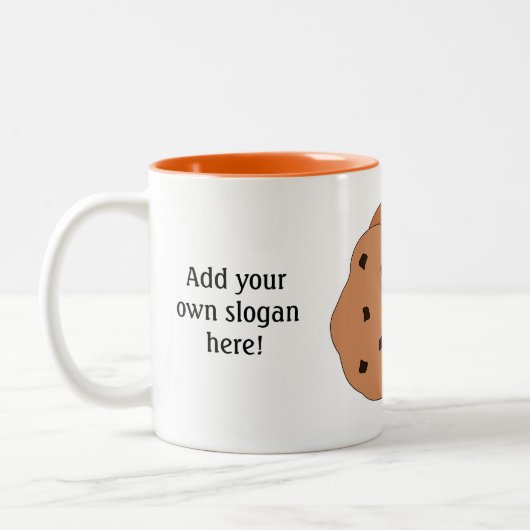 Anpassen dieser Cookies-Grafik Zweifarbige Tasse (Links)