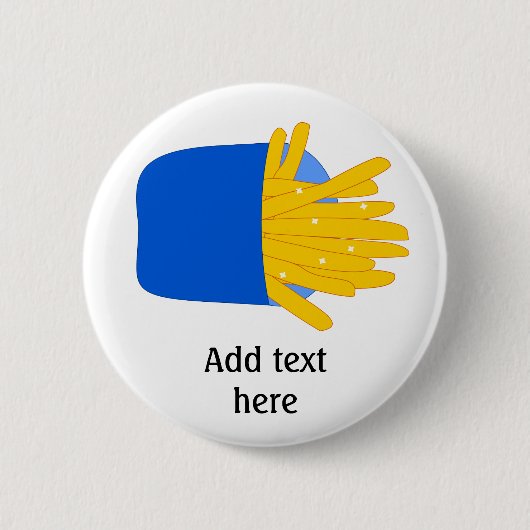 Anpassen dieser französischen Fries-Grafik Button (Vorderseite)