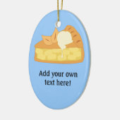 Anpassen dieser Grafik für den Apple Pie Slice Keramik Ornament (Links)