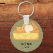 Anpassen dieser Grafik für den Apple Pie Slice Schlüsselanhänger (Vorderseite)