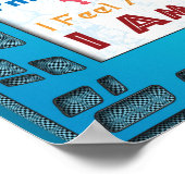 Anpassen dieser Hi-Tech-Bestätigung Poster (Ecke)