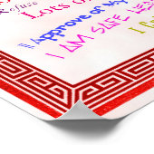 Anpassen dieser Sonnenaufgangsnachweis Poster (Ecke)