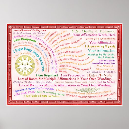 Anpassen dieser Sonnenaufgangsnachweis Poster (Vorne)