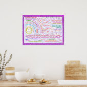 Anpassen dieser Sonnenaufgangsnachweis Poster (Küche)