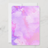 Anpassen dieses Hintergrunds für die Wasserfarbe Einladung (Rückseite)