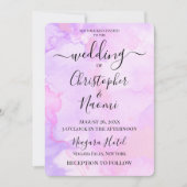 Anpassen dieses Hintergrunds für die Wasserfarbe Einladung (Vorderseite)