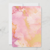 Anpassen dieses Hintergrunds für die Wasserfarbe Einladung (Rückseite)