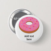 Anpassen dieses Ring Doughnut Graphic Button (Vorne & Hinten)