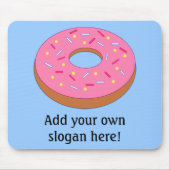 Anpassen dieses Ring Doughnut Graphic Mousepad (Vorne)