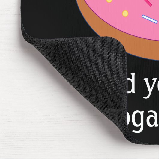 Anpassen dieses Ring Doughnut Graphic Mousepad (Ecke)