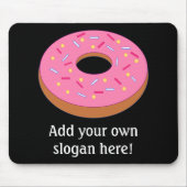 Anpassen dieses Ring Doughnut Graphic Mousepad (Vorne)